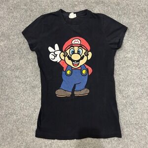 Vintage Kids Mario Nintendo Video Game Shirt Size XL